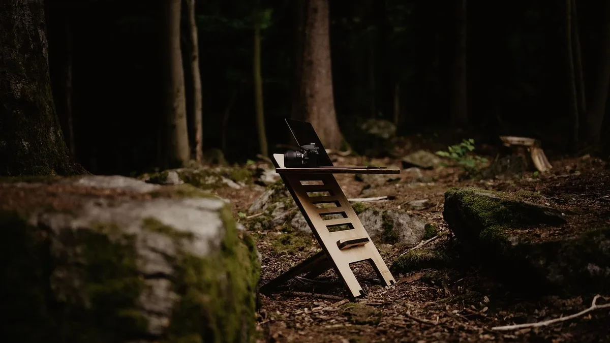 A 3,400-year-old wooden folding chair, found in a Danish chieftain's grave, is the sole completely preserved chair from...