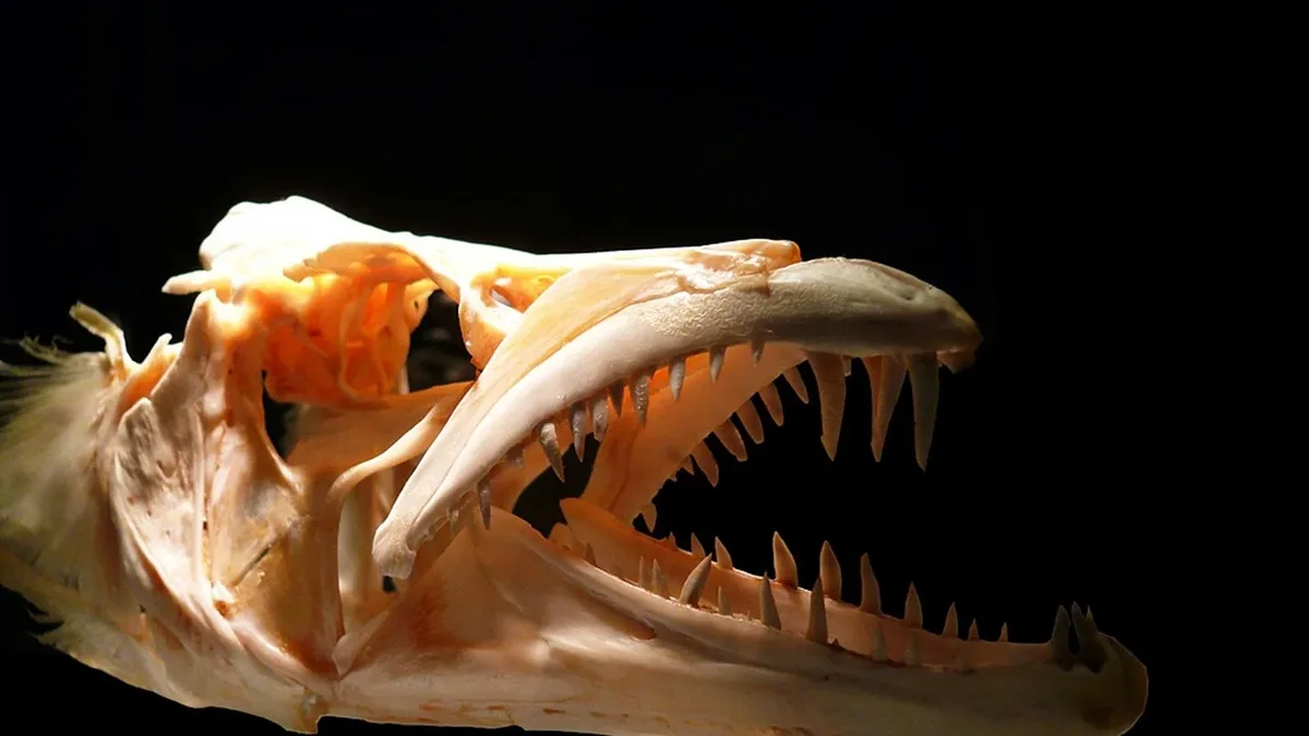Fieldwork Careers: Skull, predator, teeth, bones, fish, skeleton. Archaeology Science