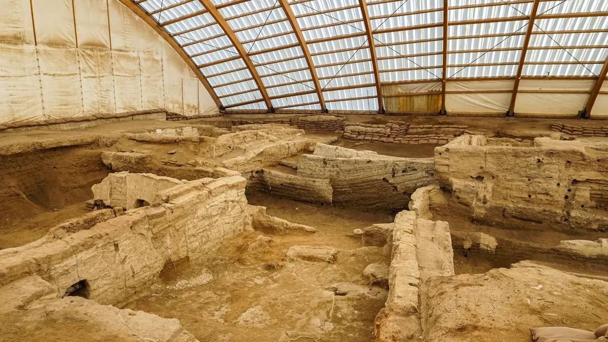 Archaeologists have uncovered a Sarmatian warrior's grave from the 1st century BCE-1st century CE within a much older...