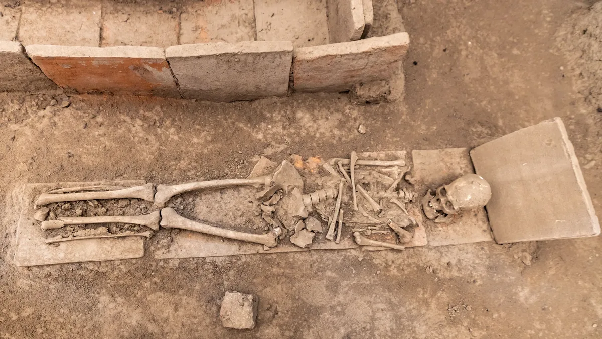 A 14th-century skeleton found in Stirling Castle, Scotland, shows 167 fractures that may mark the earliest proven death...