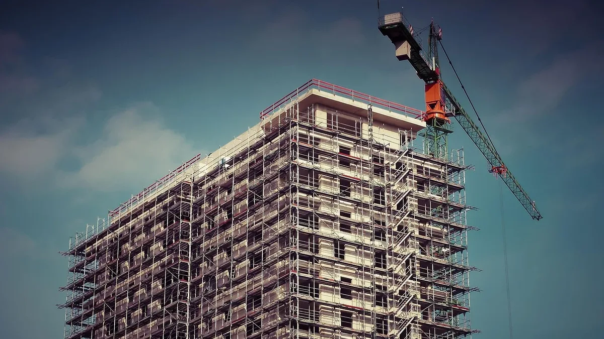 Scape has started construction of a 58-storey student accommodation tower above Melbourne’s State Library train station...