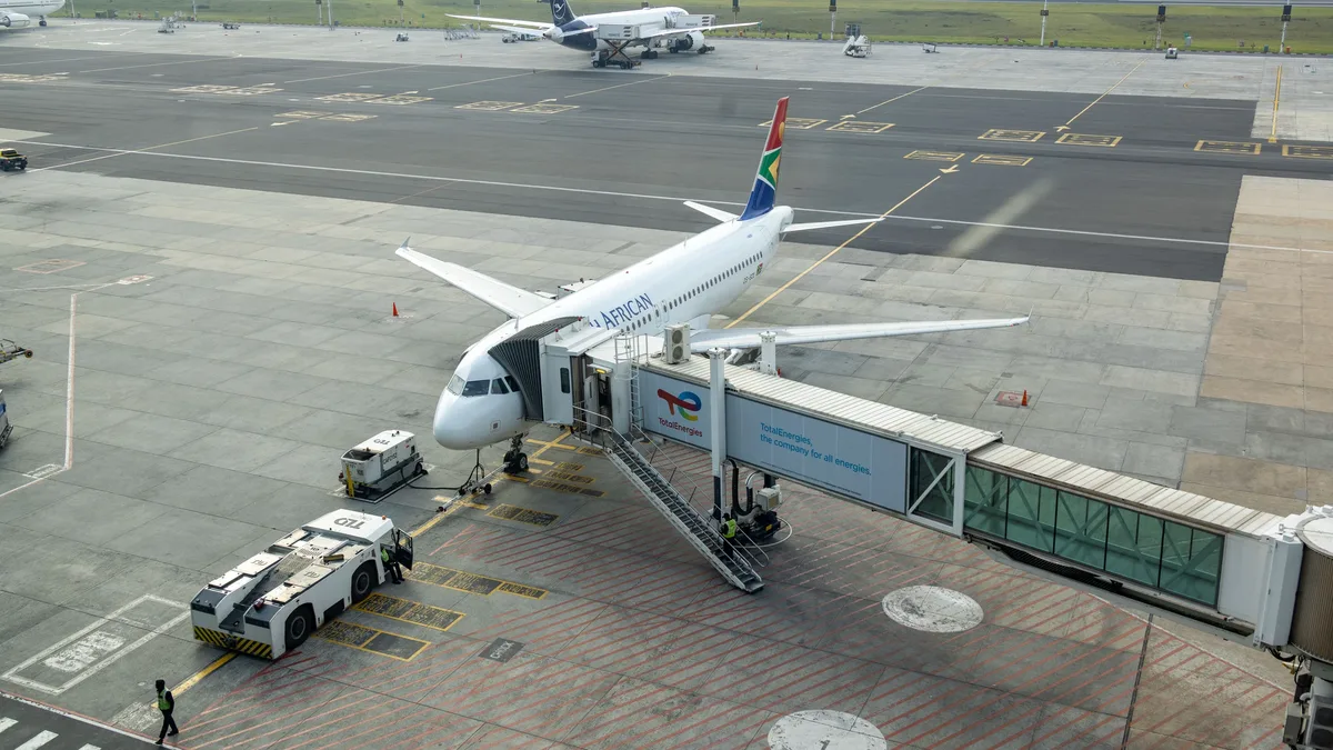South Africa's aviation regulator is investigating a low-altitude flypast by two Airlink Embraer jets over Cape Town's...