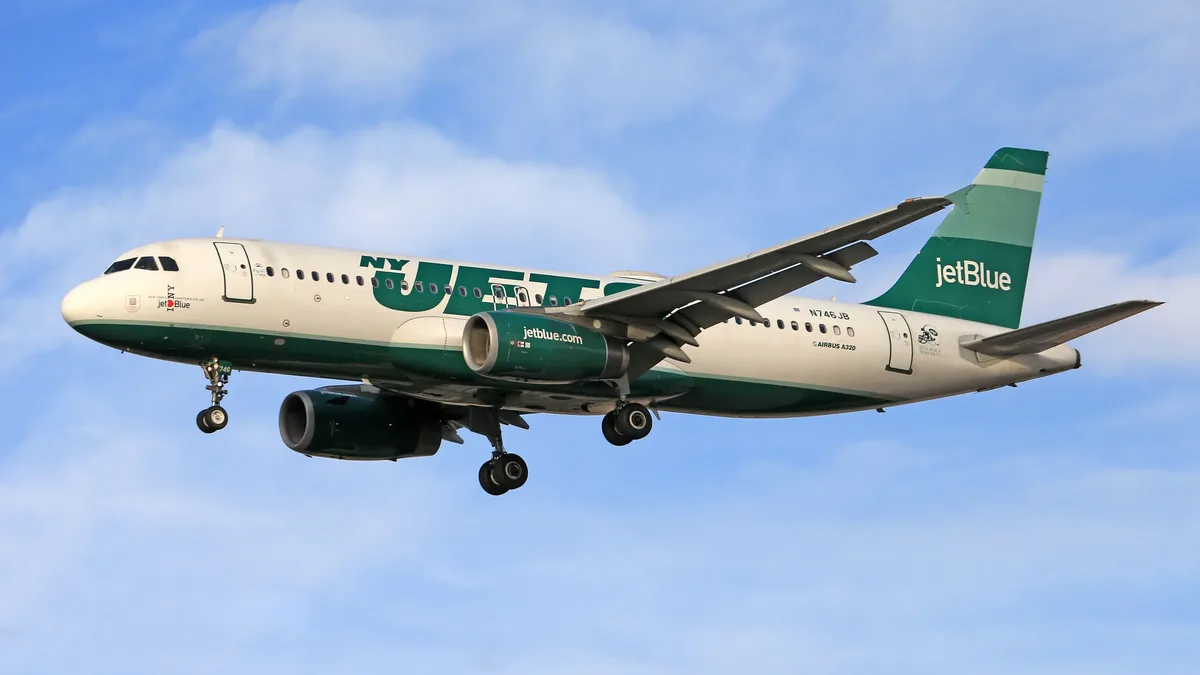 JetBlue has removed its claim of offering 'the most legroom in coach' from onboard announcements as it reconfigures...