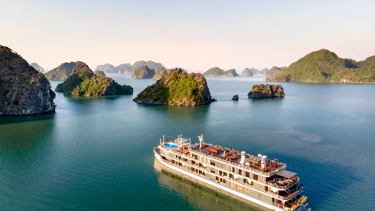 Seabourn's 2029 world cruise on Seabourn Quest, 'Iconic Islands & Remote Horizons,' is a 138-day voyage from Miami to...