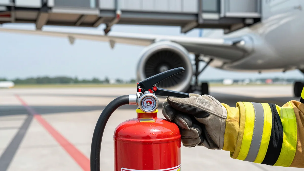 Fire Suppression in Airports: Choosing the Right Agent
