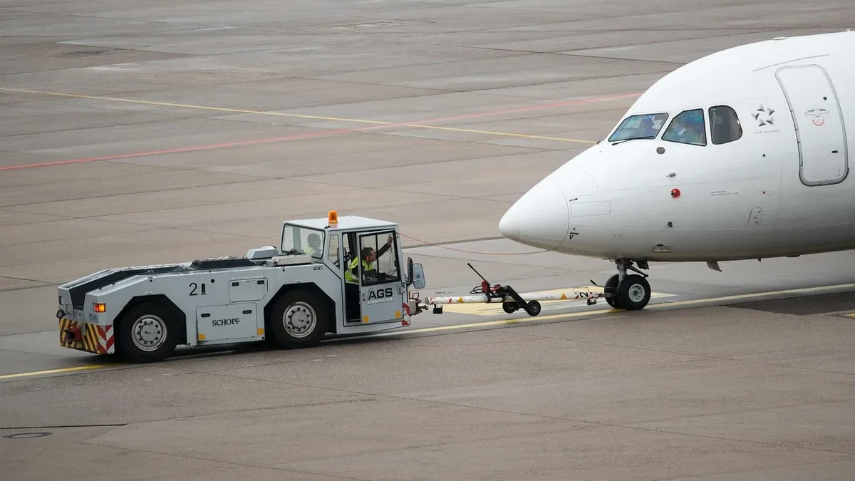 An airport ground handler at Montreal-Trudeau International Airport is in critical condition after being run over by a...
