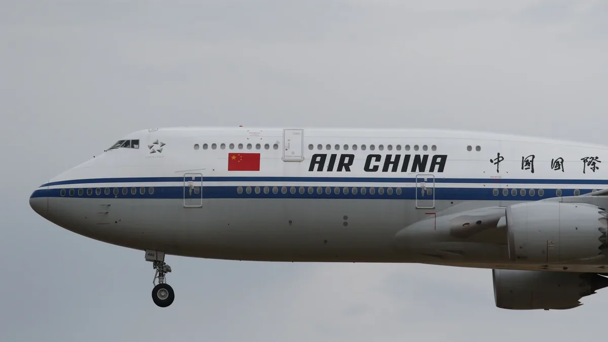 A US airline trade group is opposing Air China's request for two extra weekly flights to Washington and New York, fearing...