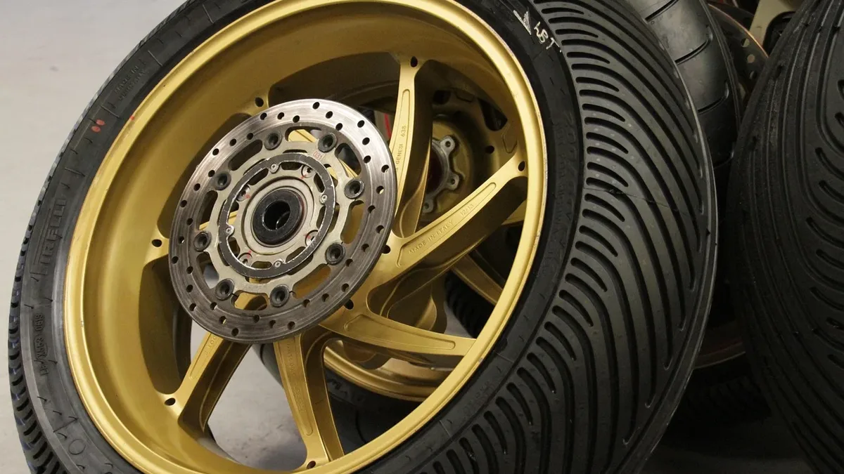 Gear: British wheel manufacturer Dymag has resumed production of carbon motorcycle wheels using a new manufacturing technique