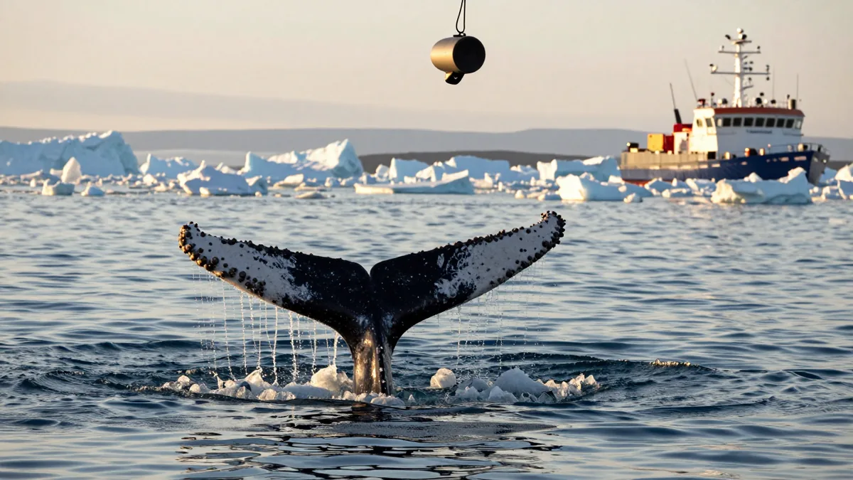 A decades-long study reveals that melting sea ice in East Greenland has allowed humpback, minke, and fin whales to exploit...