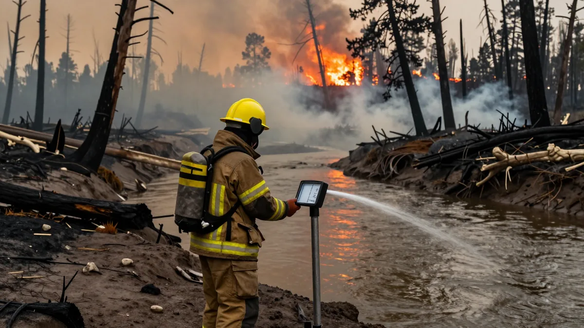 Hope of Progress in Battle Against South Wales Wildfire
