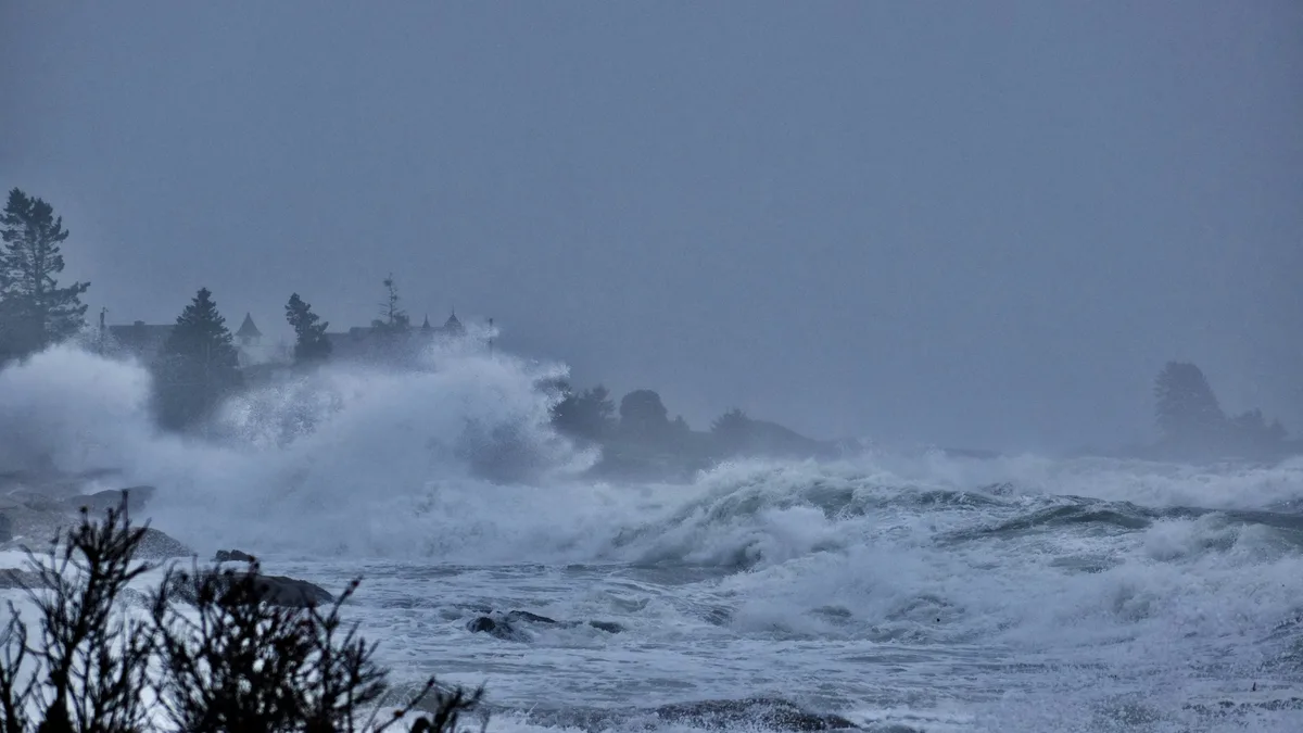 A significant nor'easter is battering the Northeast, bringing coastal flooding, power outages, and travel chaos to millions