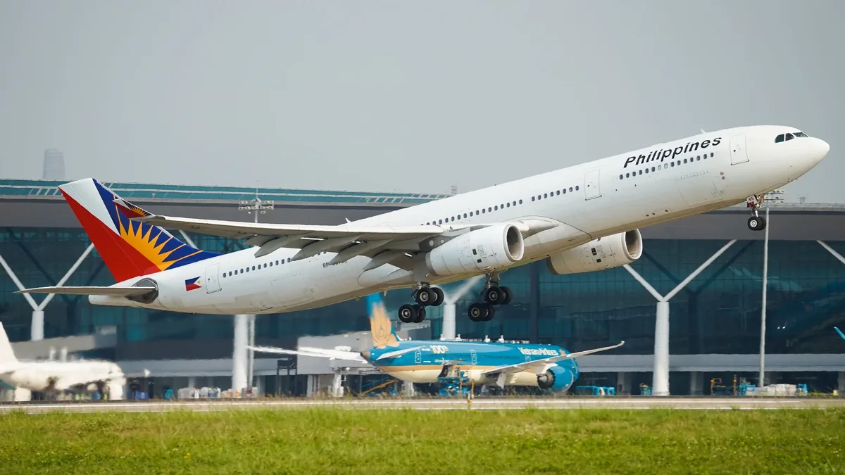 Philippine Airlines is using its newly delivered Airbus A350-1000 aircraft to replace Boeing 777-300ERs on its...