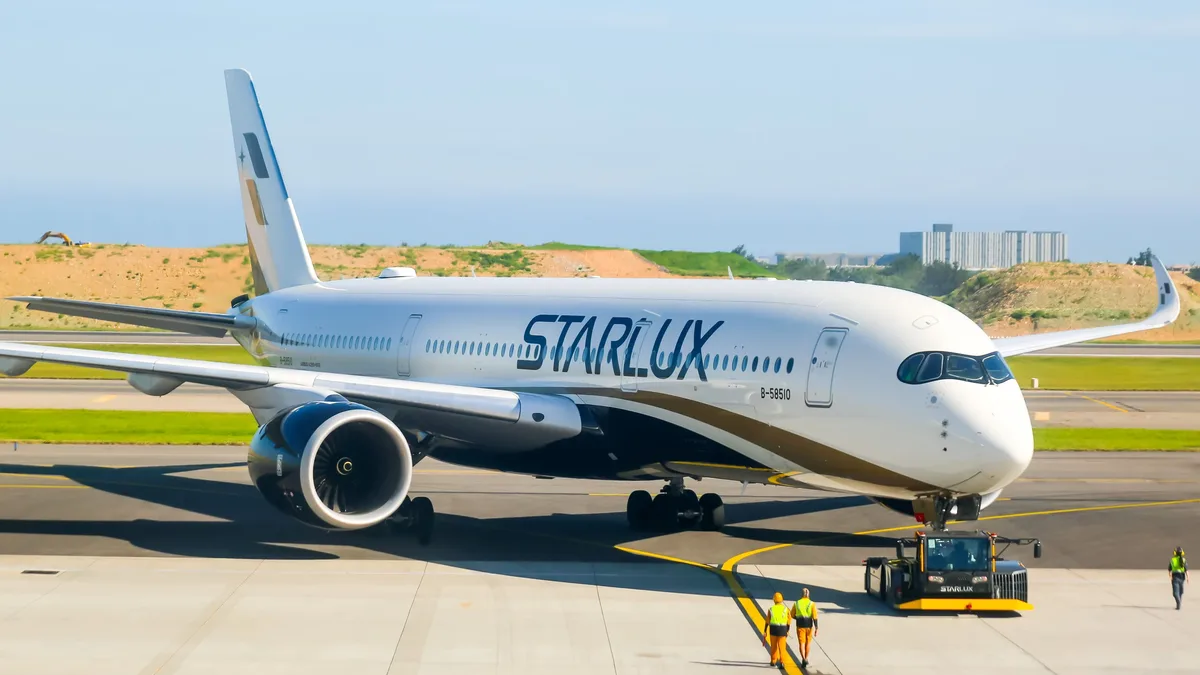 STARLUX Airlines will introduce a new 40-seat business class cabin on its Airbus A350-1000s starting in 2026, featuring a...