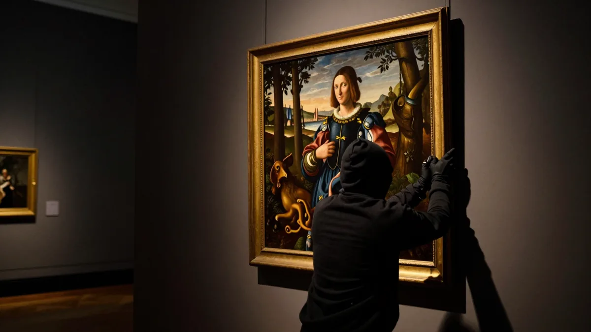 Roban cuatro pinturas renacentistas de un museo italiano